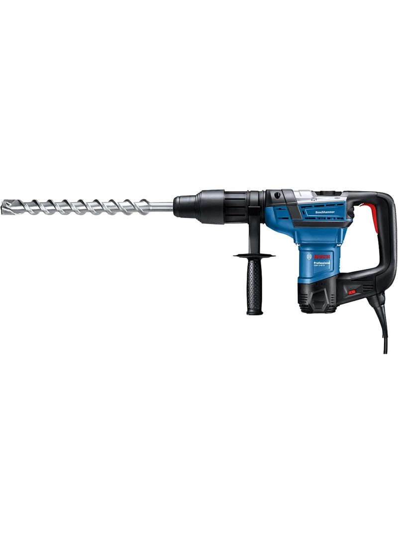 BOSCH Professional GBH 5-40 D SDS-Max Rotary Hammer 1100W, 8.5J Impact Energy, 2-Mode Hammer Drill & Chisel, 40mm Concrete Drilling, Heavy-Duty Demolition Tool – 0611269070 - Image 2